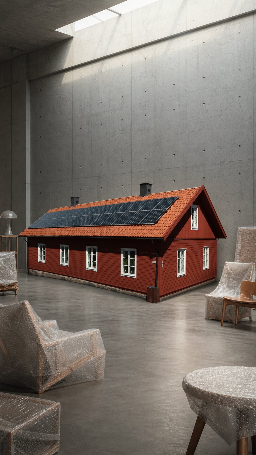 AI product shot of Solcellslån