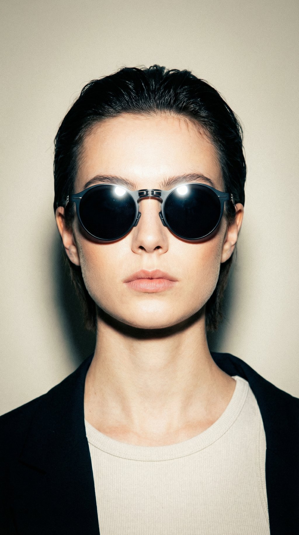 AI product shot of Amelia Folding Sunglasses