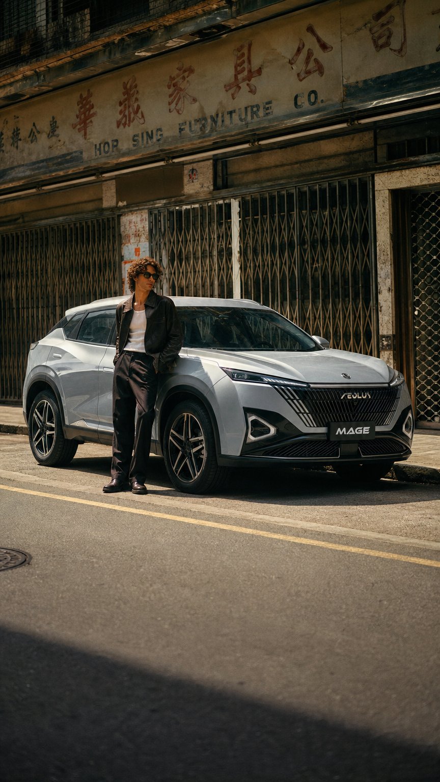 AI product shot of Dongfeng MAGE