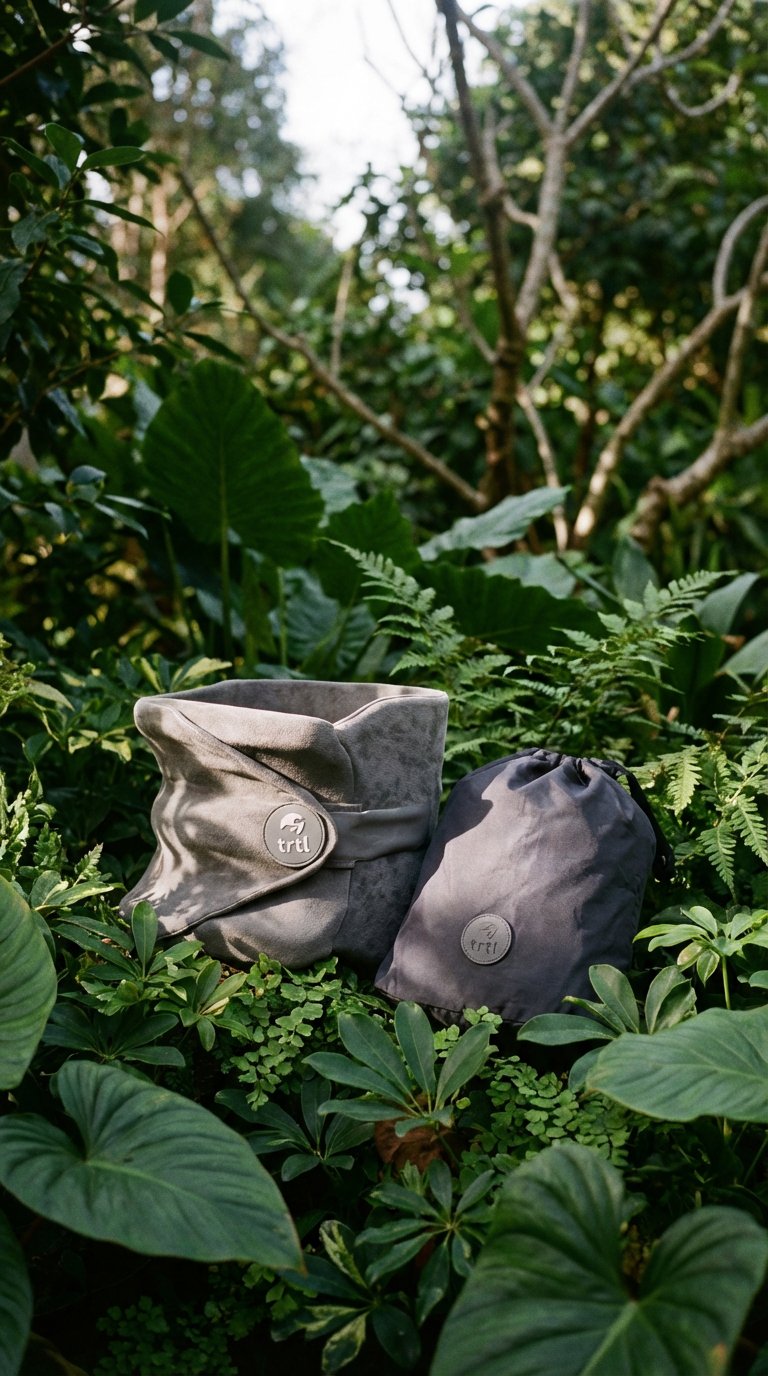 AI product shot of TRTL TRAVEL PILLOW