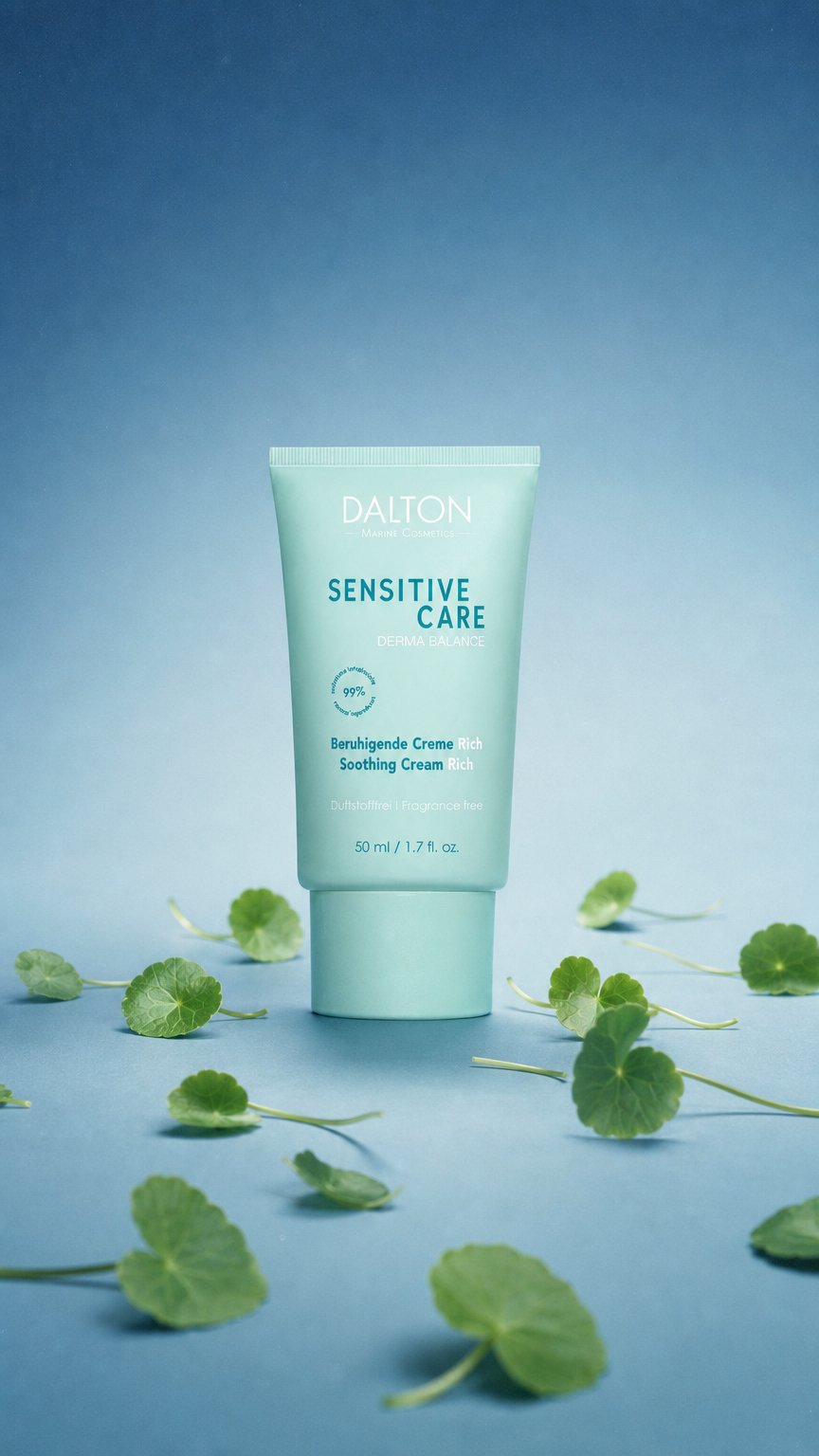 AI product shot of SENSITIVE CARE Beruhigende Creme Rich