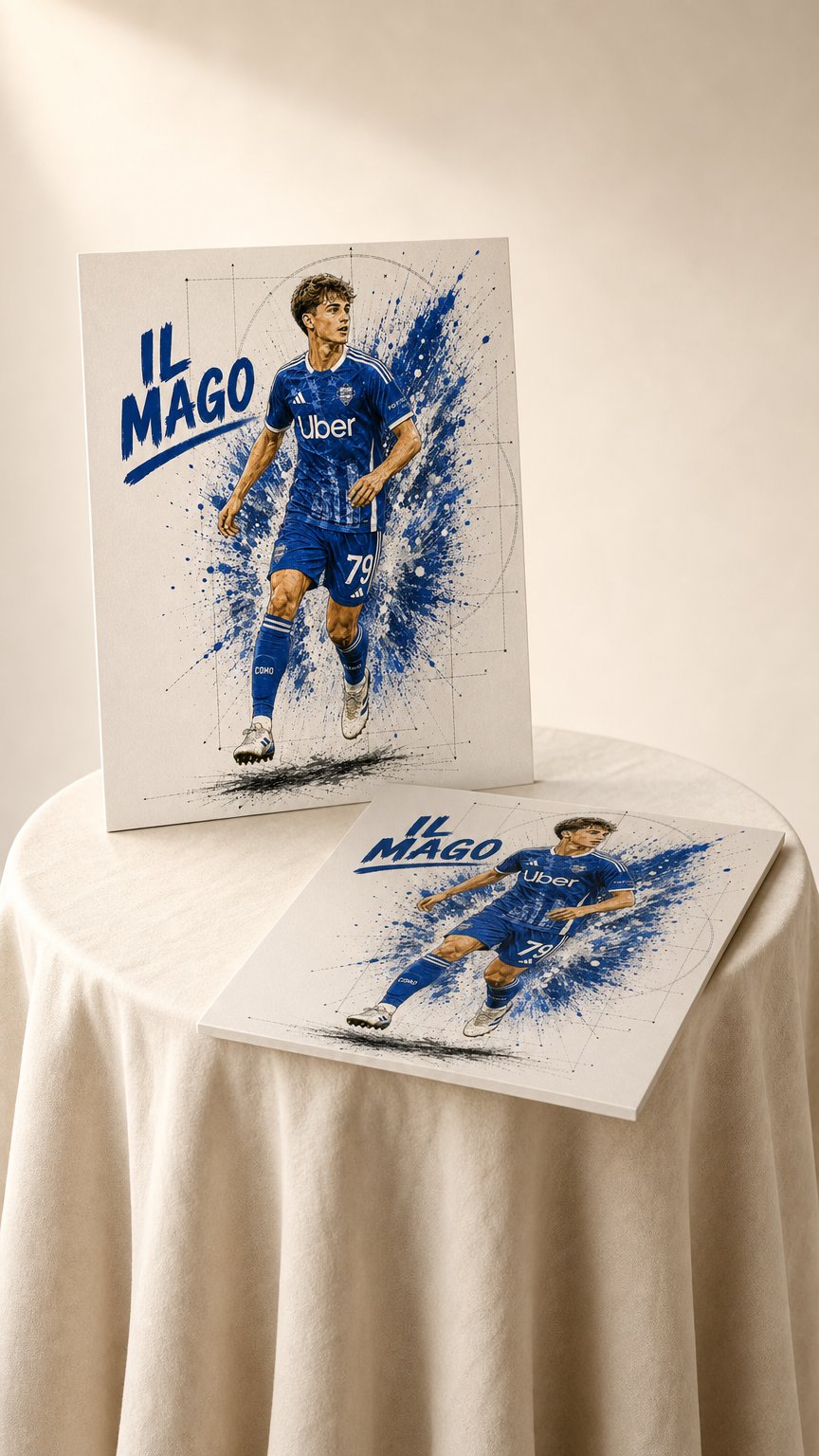 AI product shot of Icone da Stadio – Scegli la tua Icona | Gale Sport