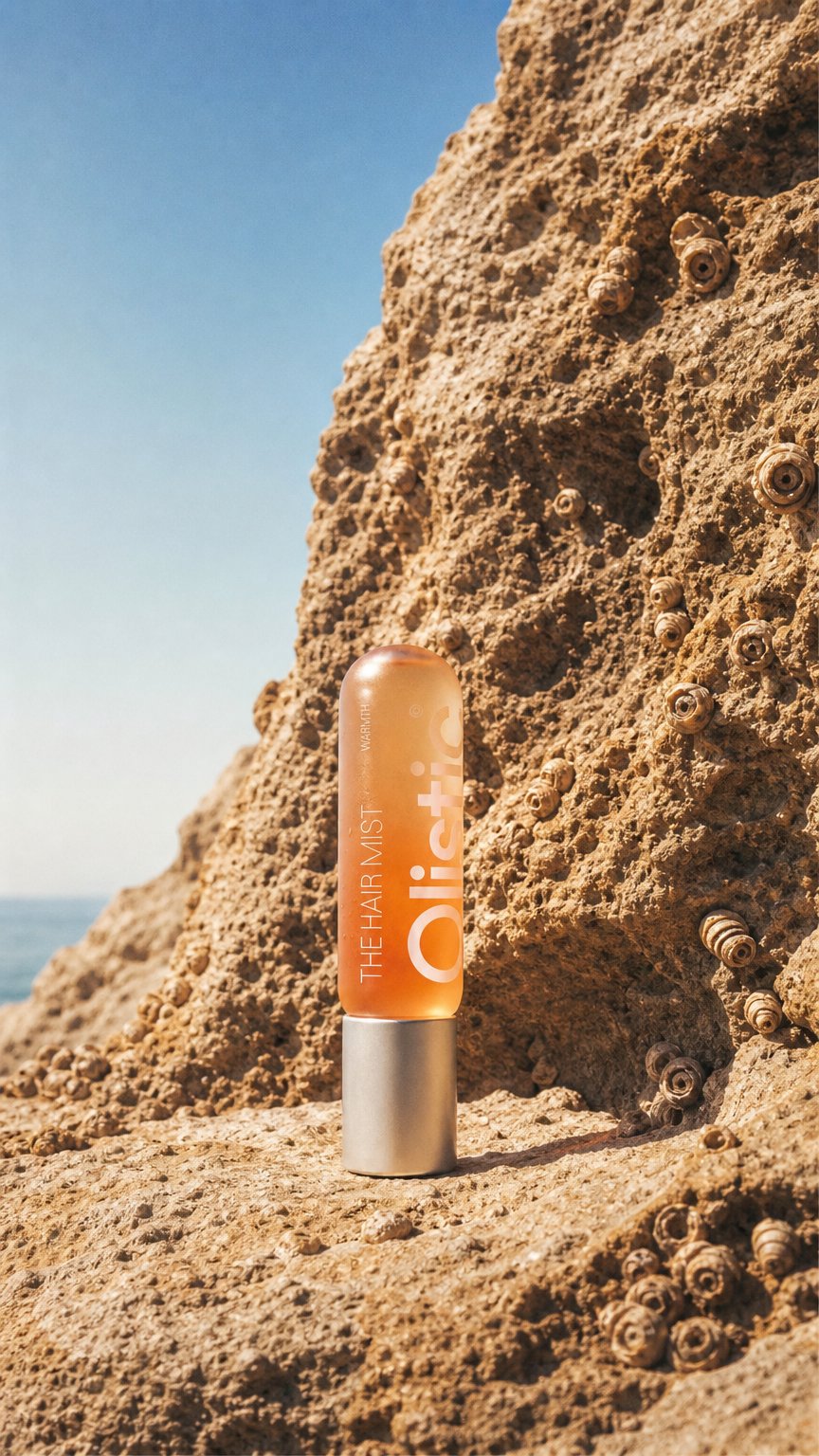 AI product shot of Warmth The Hair Mist
