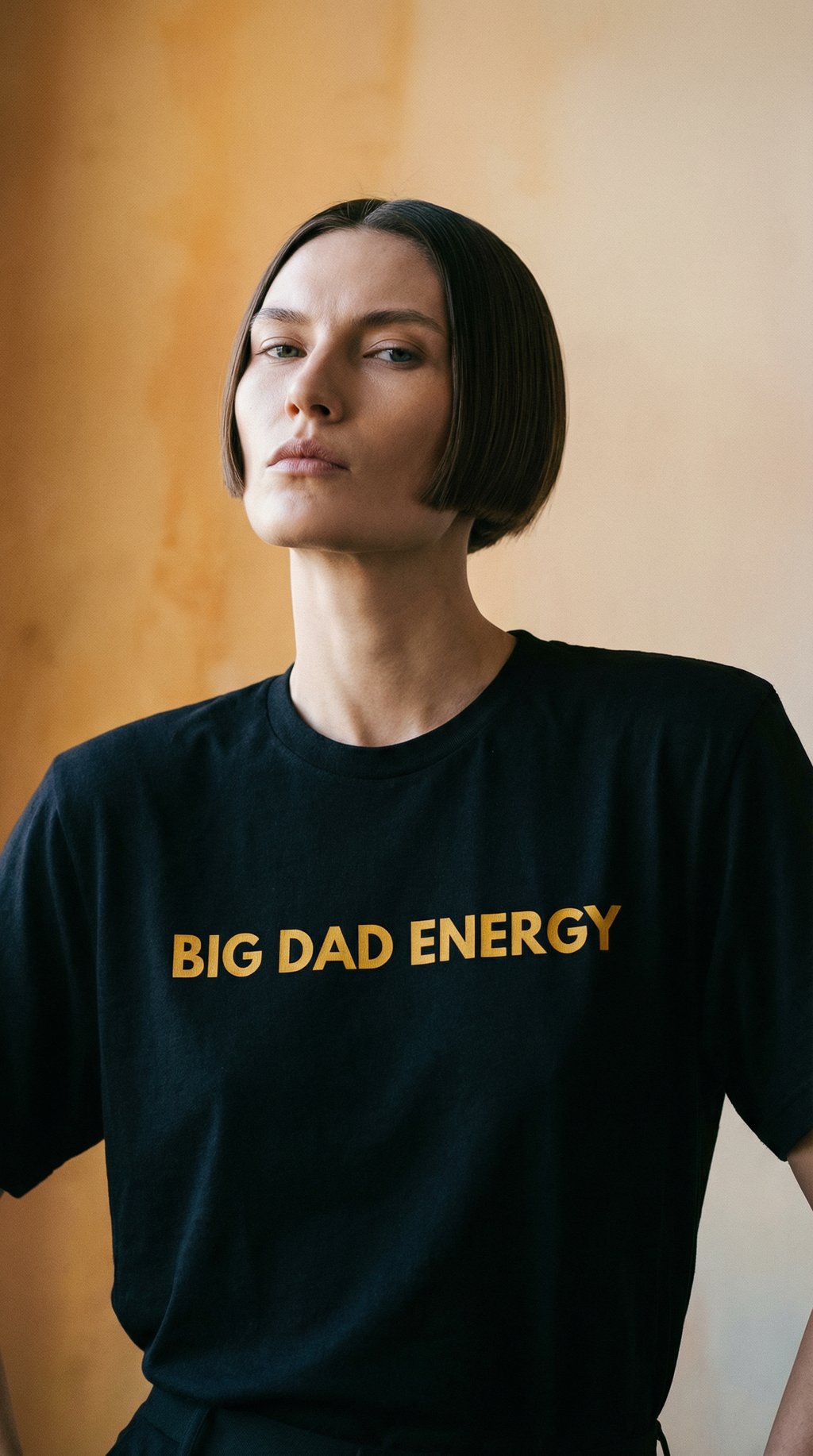 AI product shot of Big Dad Energy Tee