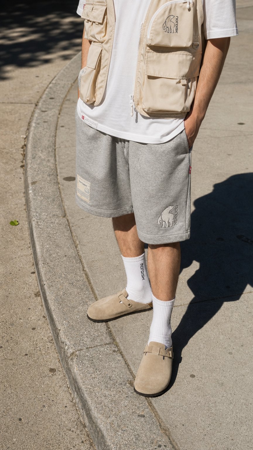 AI product shot of NORDISK APPAREL 2026 SUMMER COLLECTION