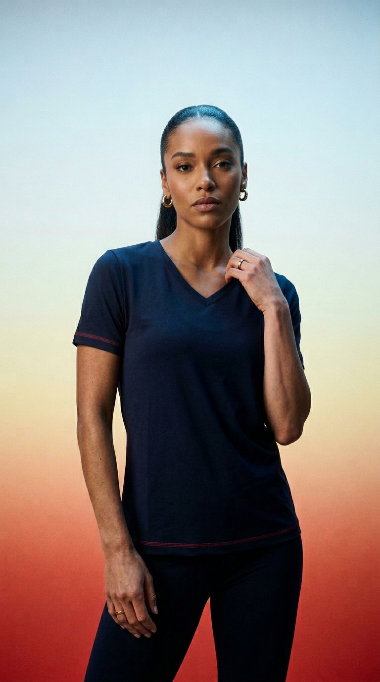 AI product shot of Women's Sleep Tee