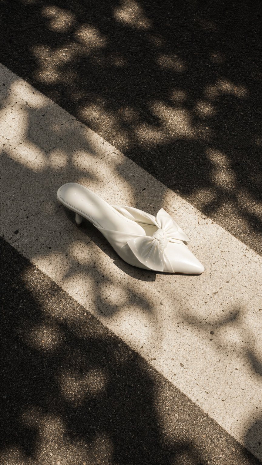 AI product shot of Edra Mid Heel