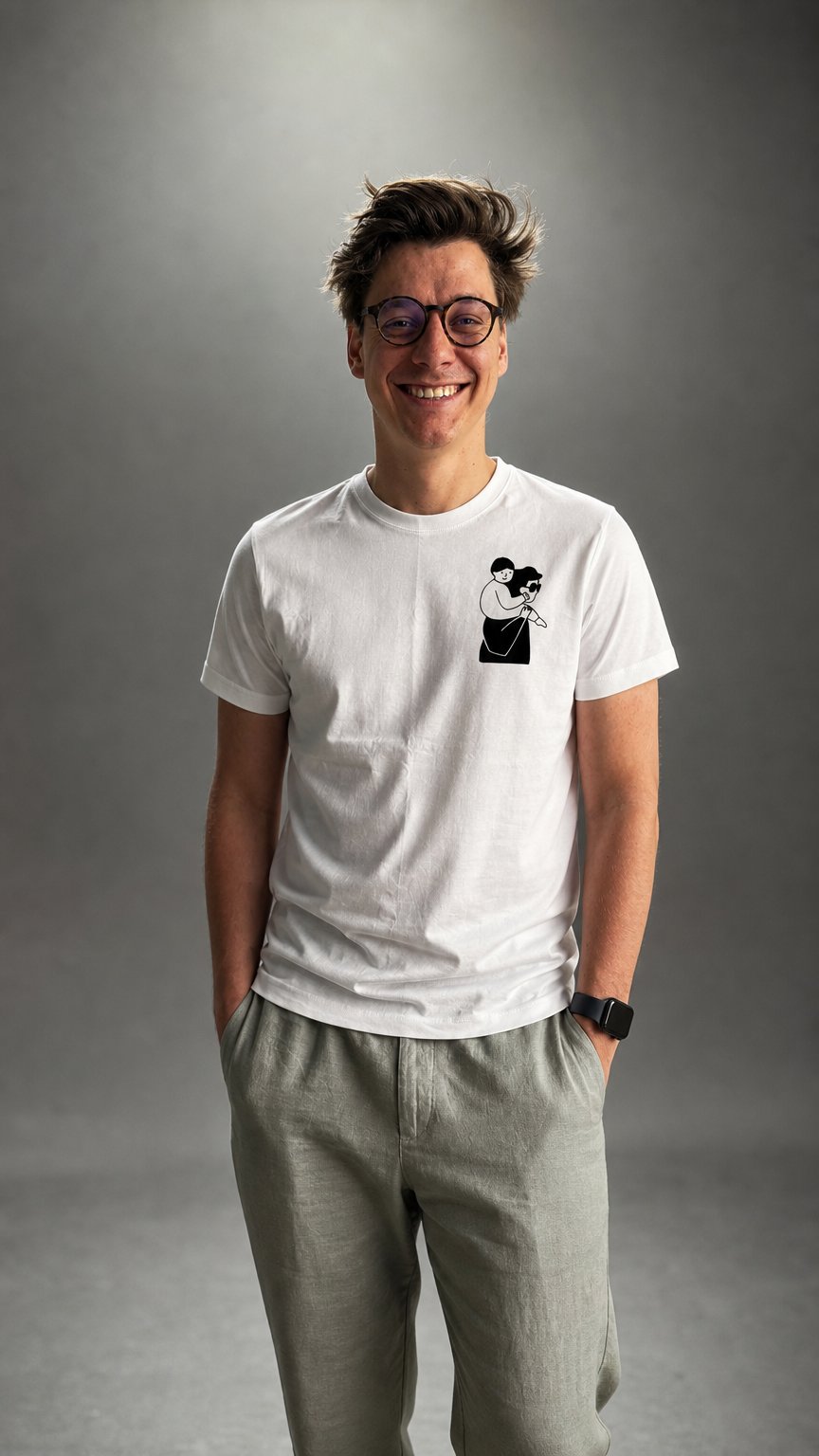 AI product shot of PREORDER t-shirt | dla taty