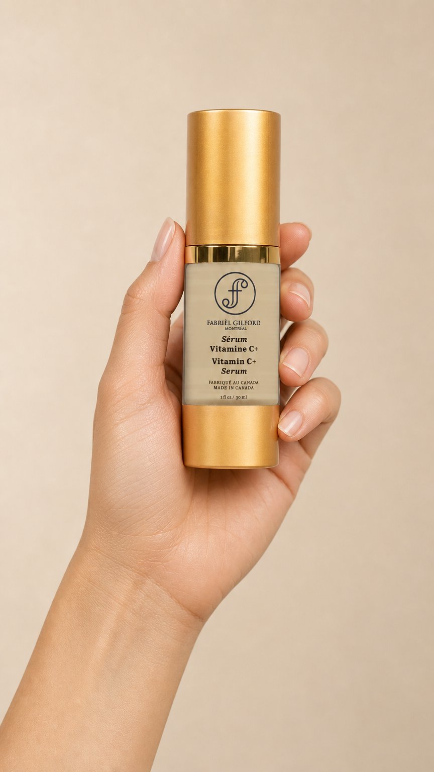 AI product shot of Vitamin C+ Serum