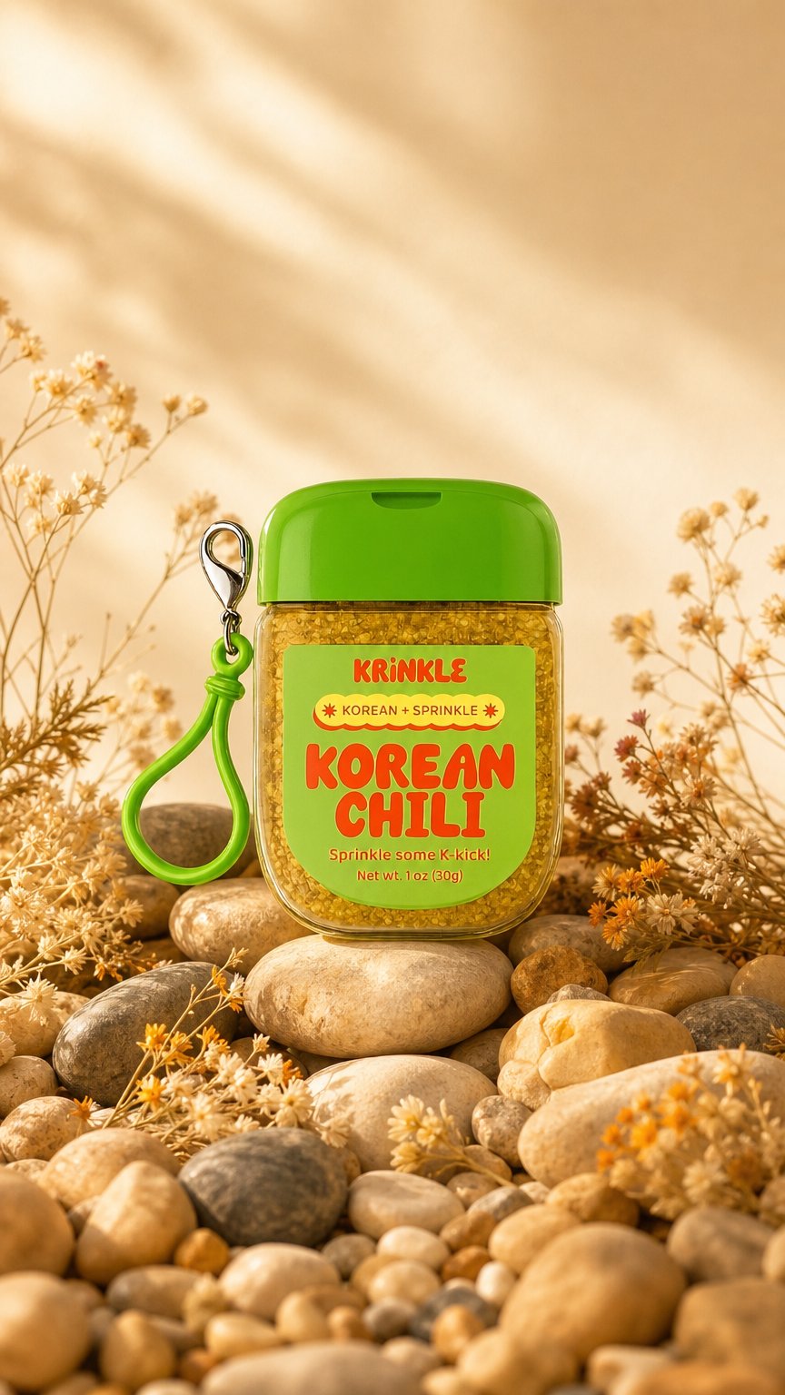AI product shot of KORINKLE PRODUCT