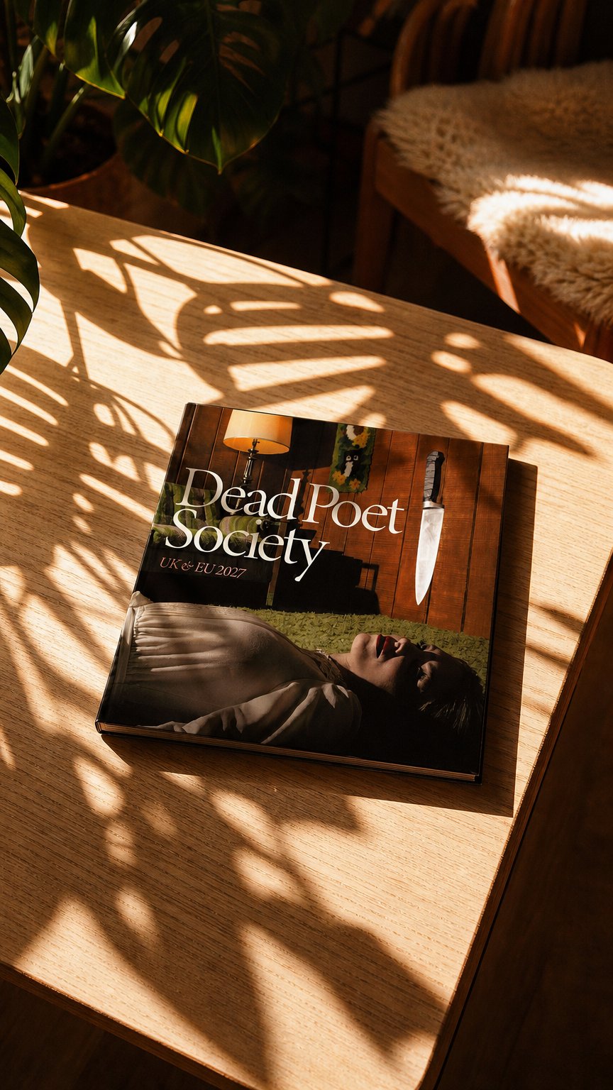 AI product shot of Dead Poet Society