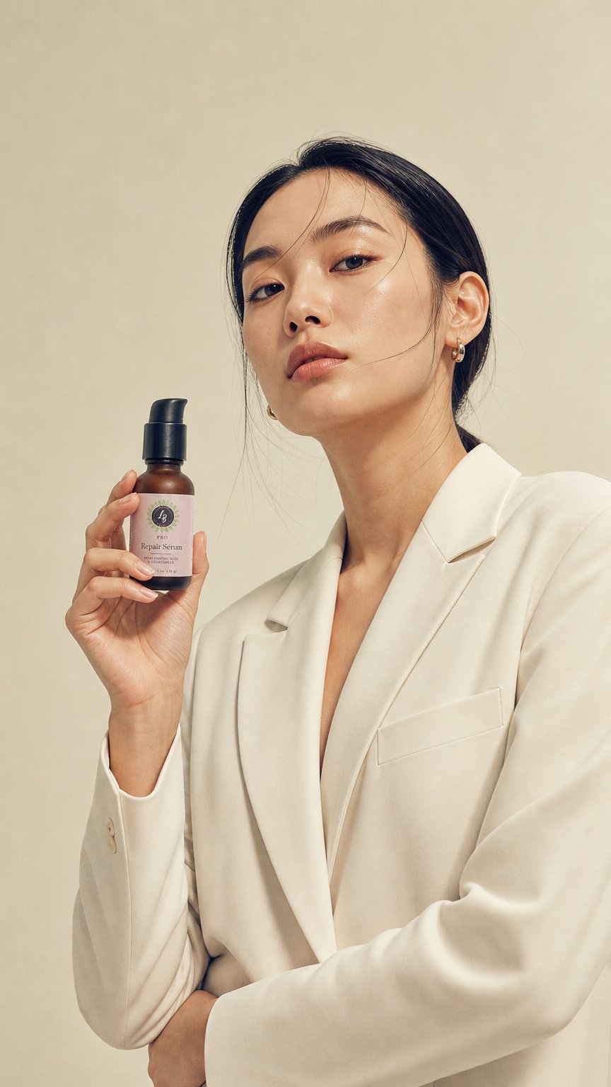 AI product shot of Pro Repair Serum