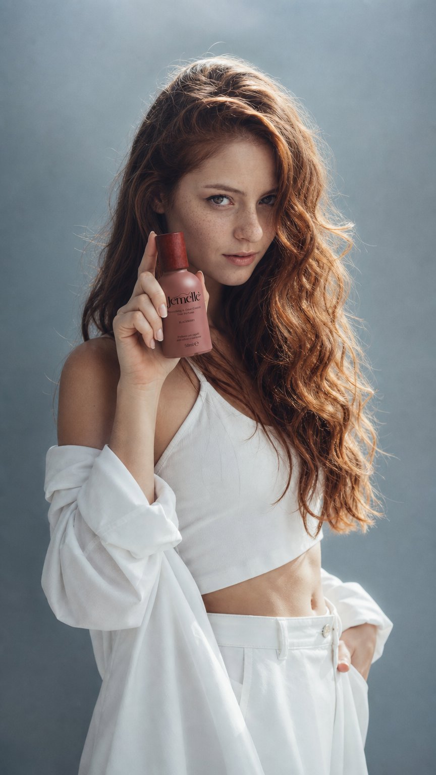 AI product shot of Jemellè | BLACKBERRY | Profumo per capelli anti-odore e nutriente