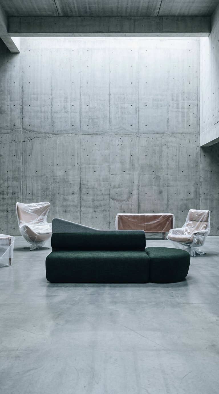 AI product shot of Retreat Lounge Modular – modular soft seating