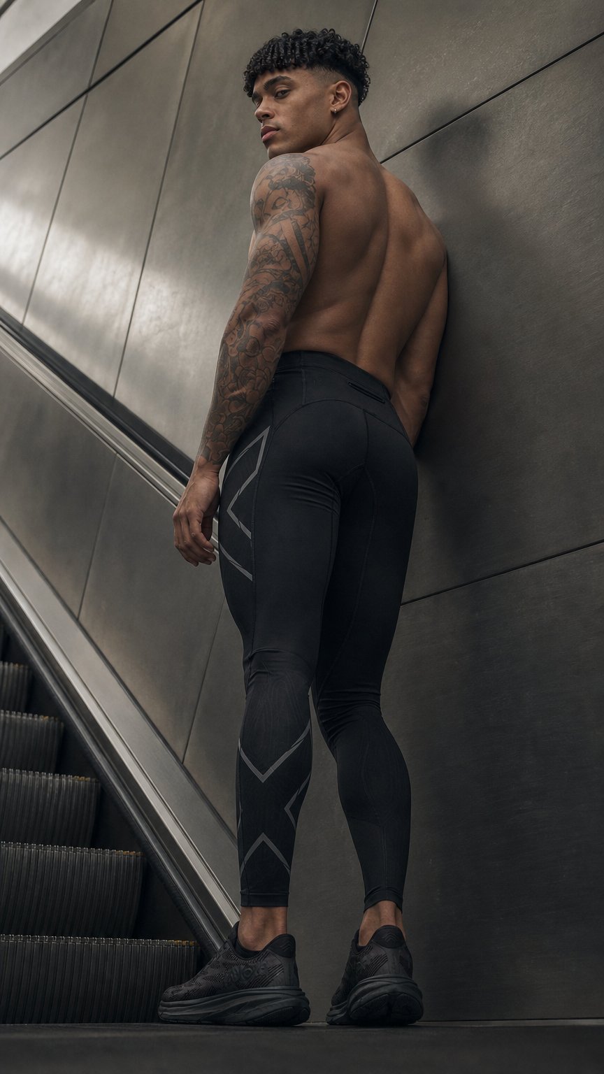 AI product shot of Light Speed Compression Tights