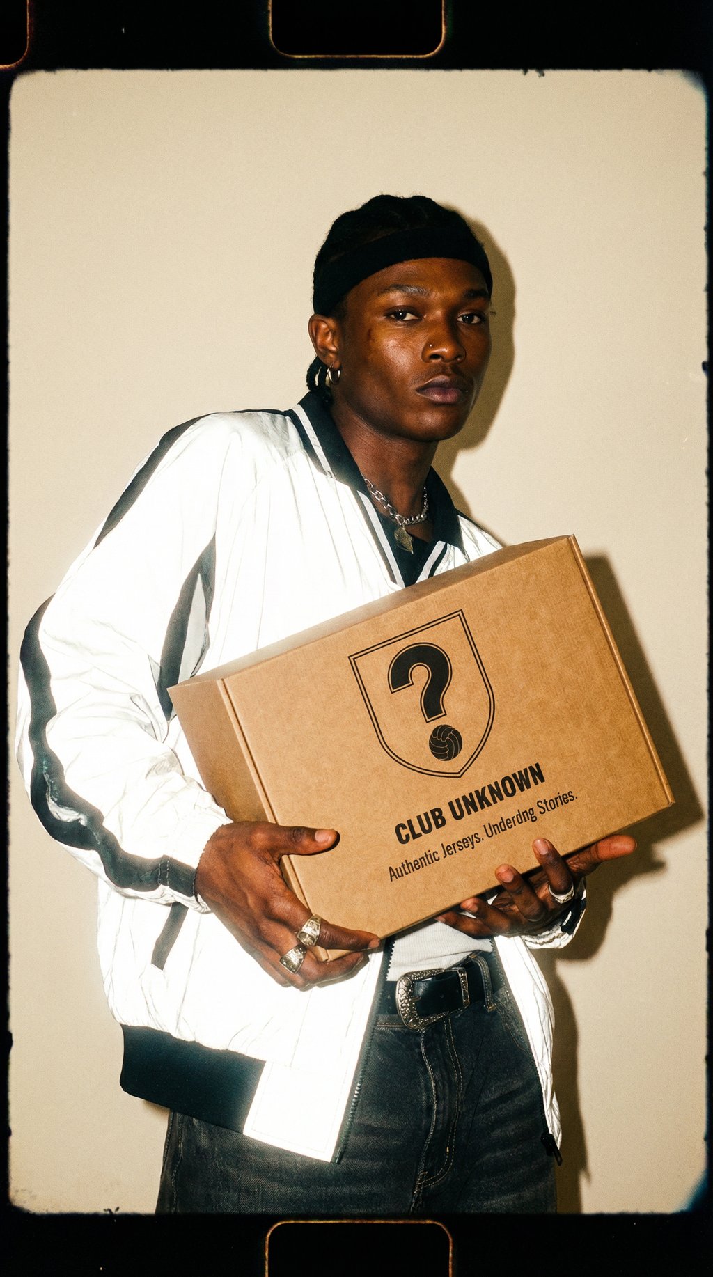AI product shot of Club Unknown Mystery Box
