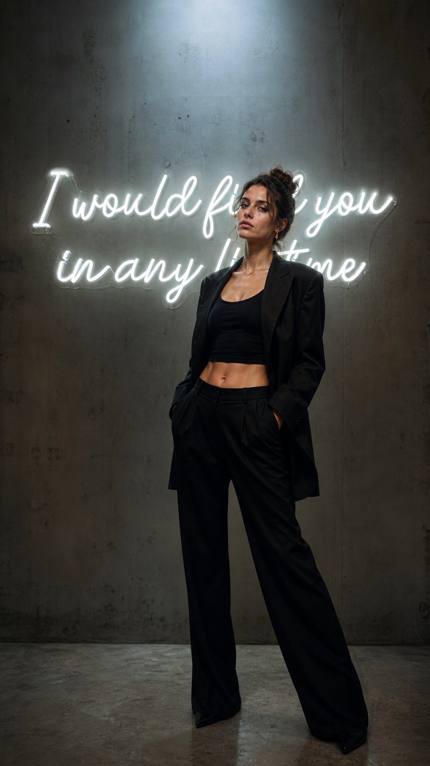 AI product shot of I would find you in any lifetime