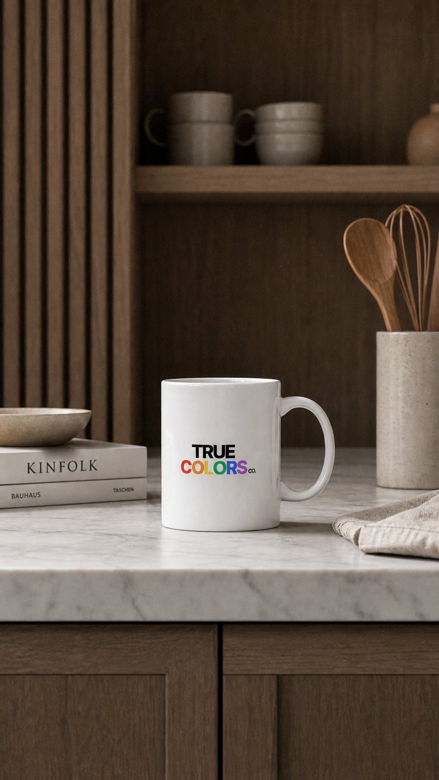 AI product shot of Coffee Mug - white