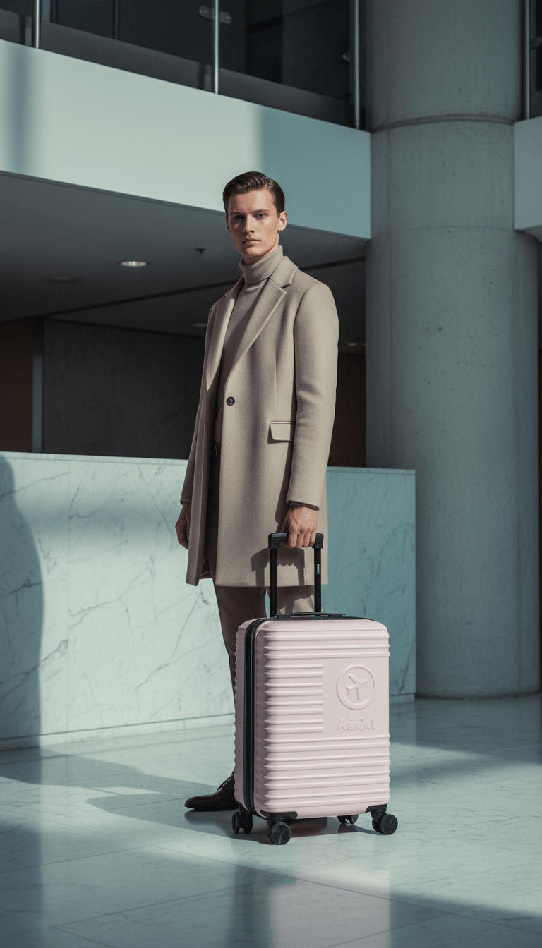 AI product shot of Valise underseat et cabine rigide POP - Taille XS / S - Aérial