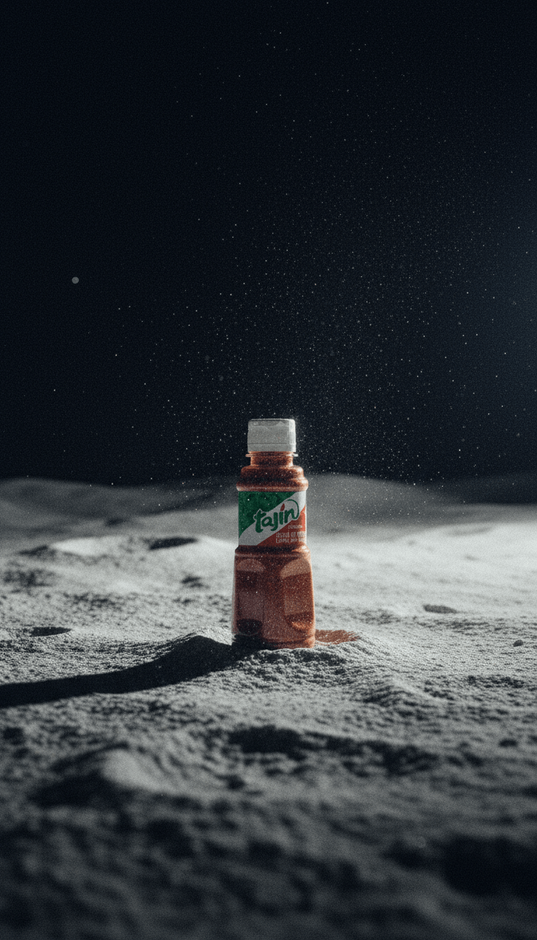 AI product shot of Tajin Klassisk Chilipulver 142g