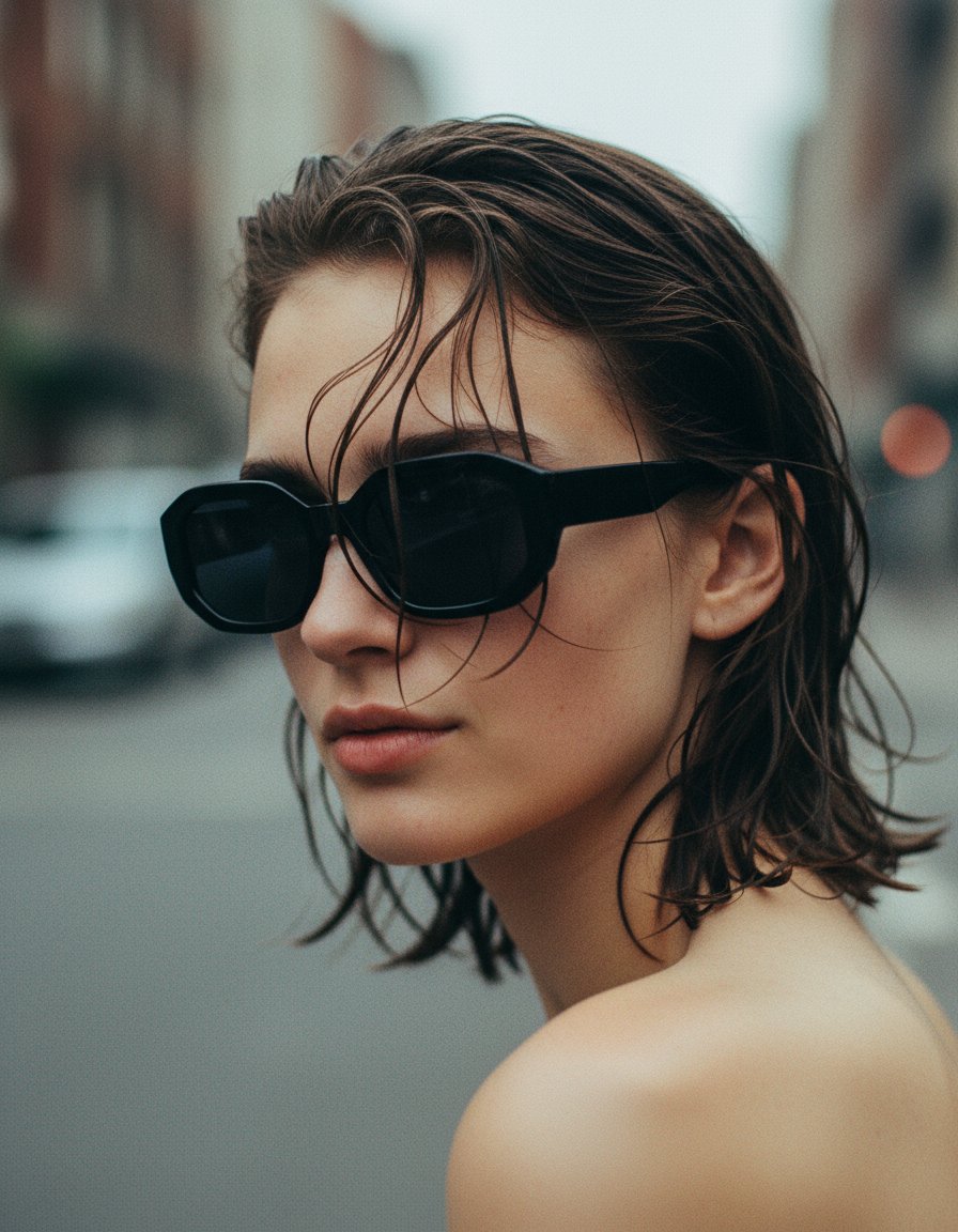 AI product shot of Kessie All Black