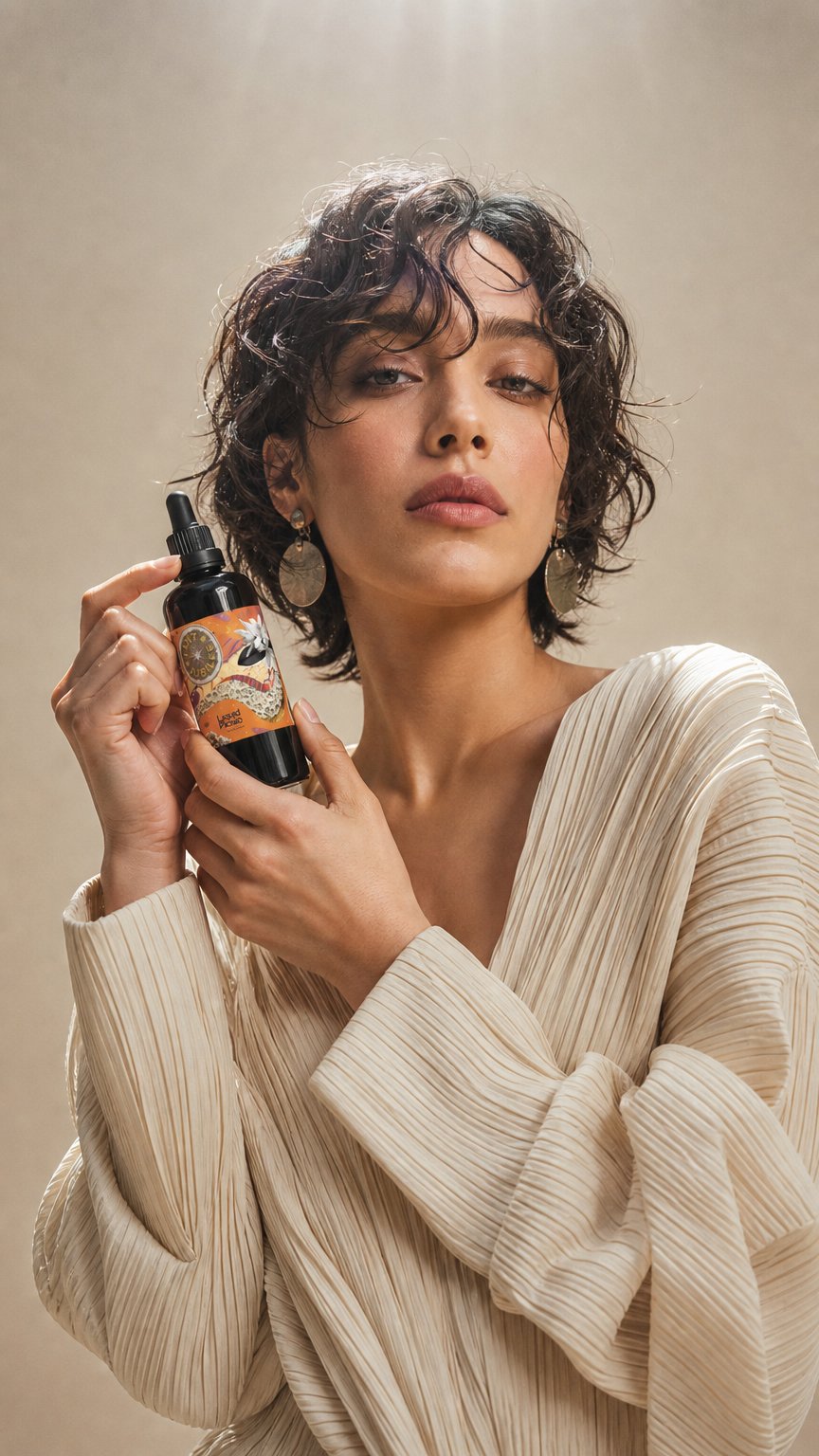 AI product shot of JANT JUBILEE · Body Oil