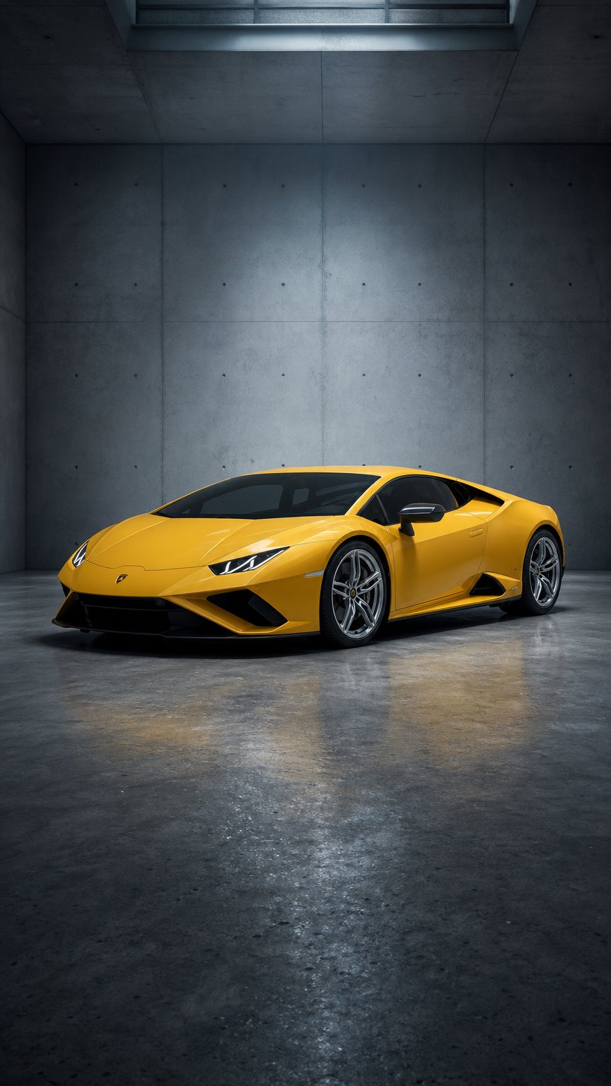 AI product shot of HURACÁN EVO RWD