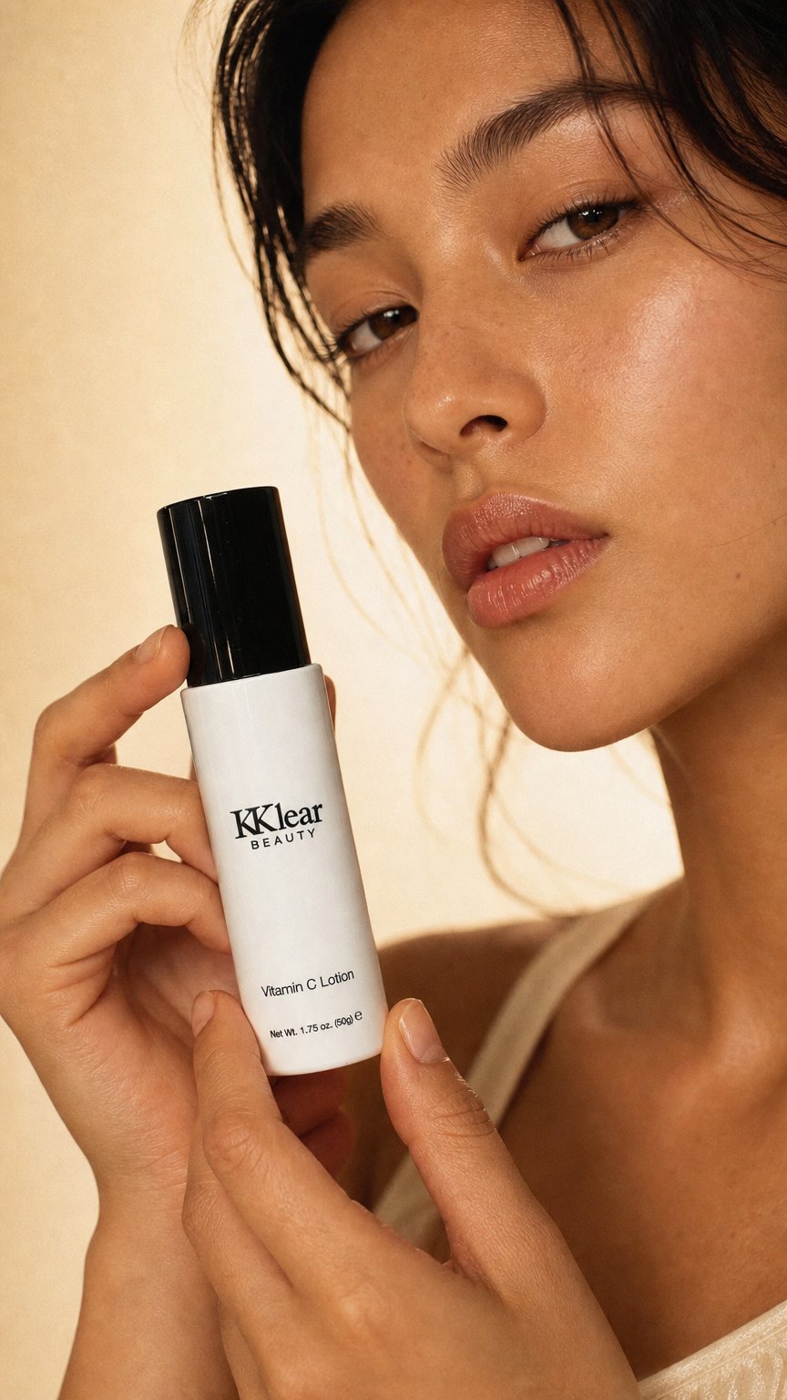 AI product shot of Vitamin C Lotion
