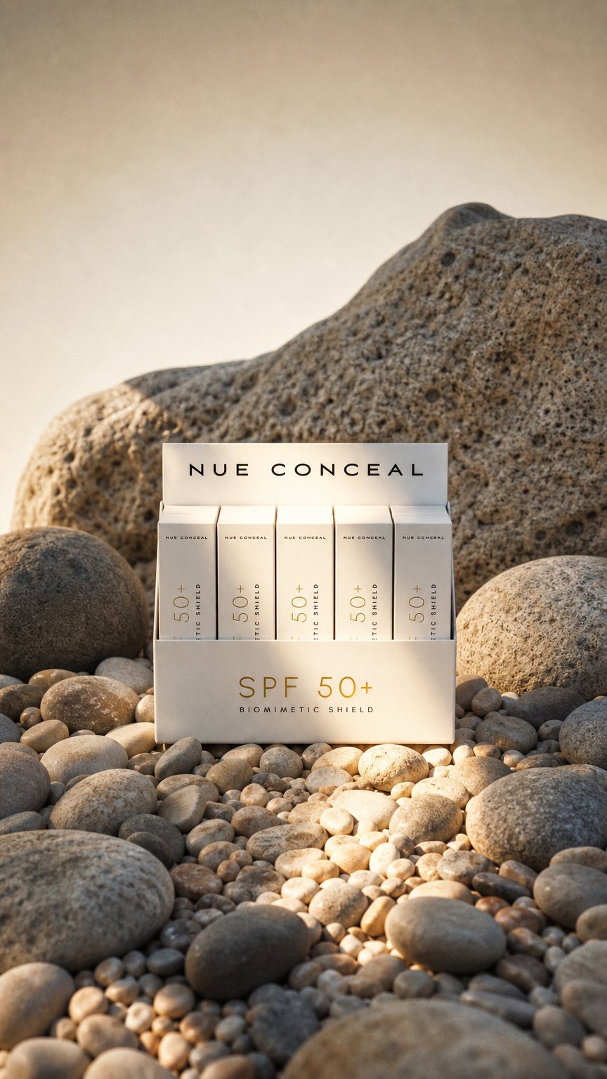 AI product shot of Mini SPF Biomimetic Shield (Box of 10 units x 10ml)