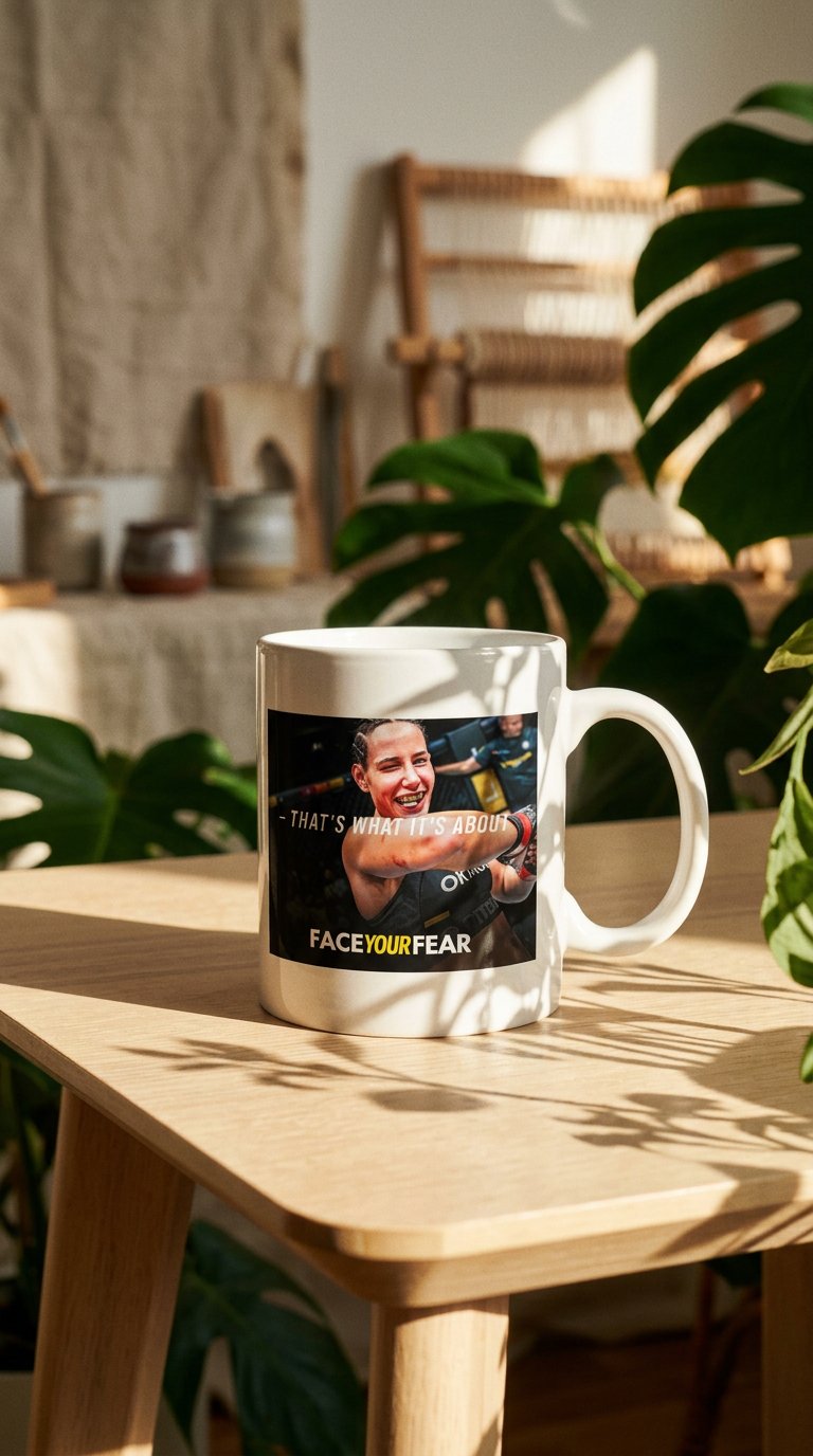 AI product shot of AD Cup „Alina Dalaslan Edition“