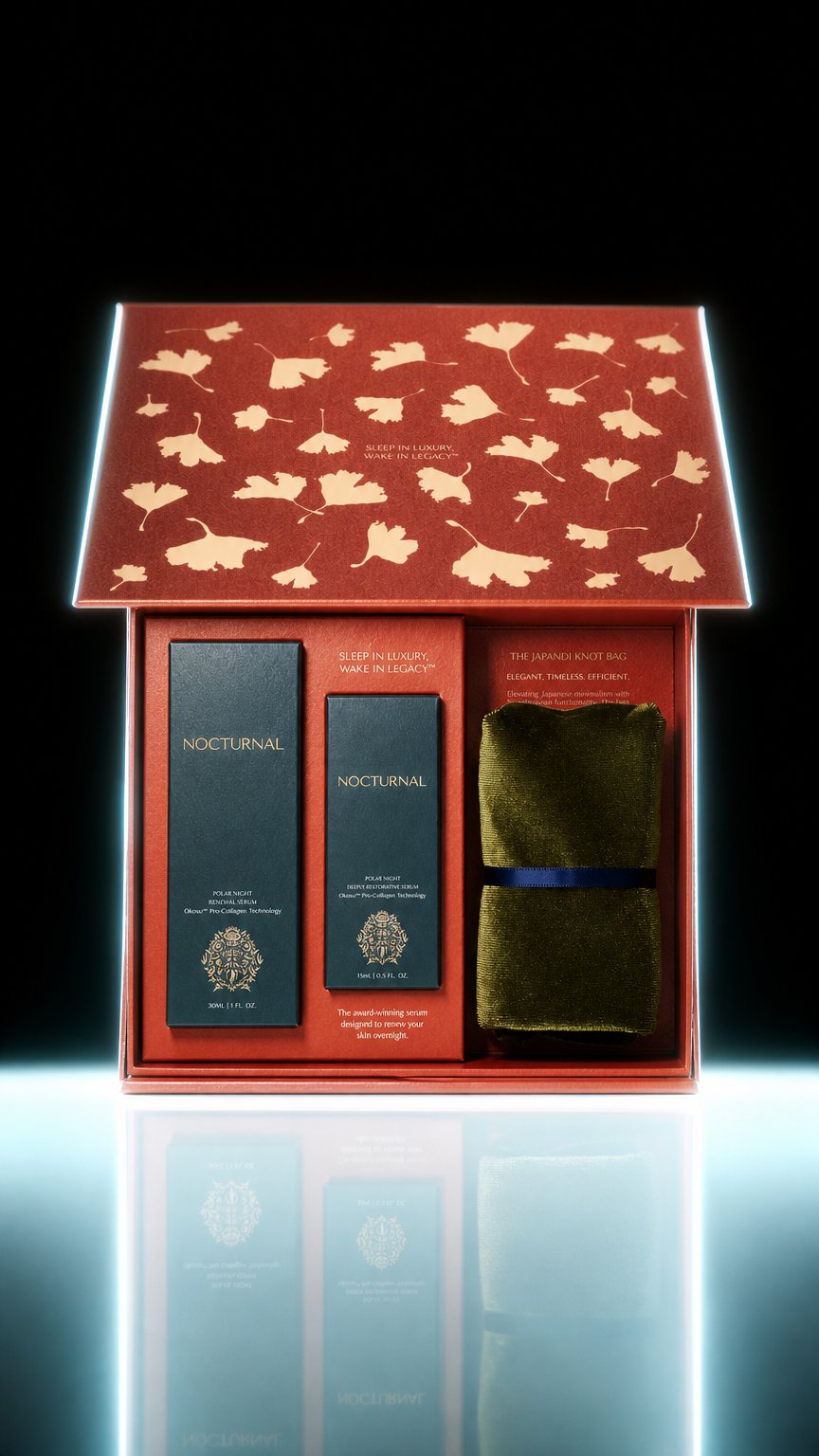 AI product shot of JAPANDI LUXURY SET: LIMITED-EDITION