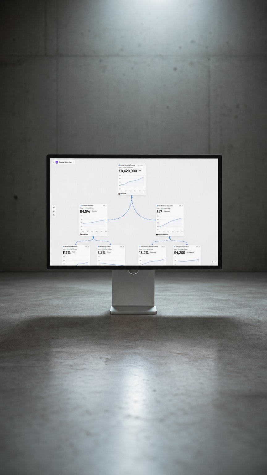 AI product shot of Monoscope Strategy-Execution Platform
