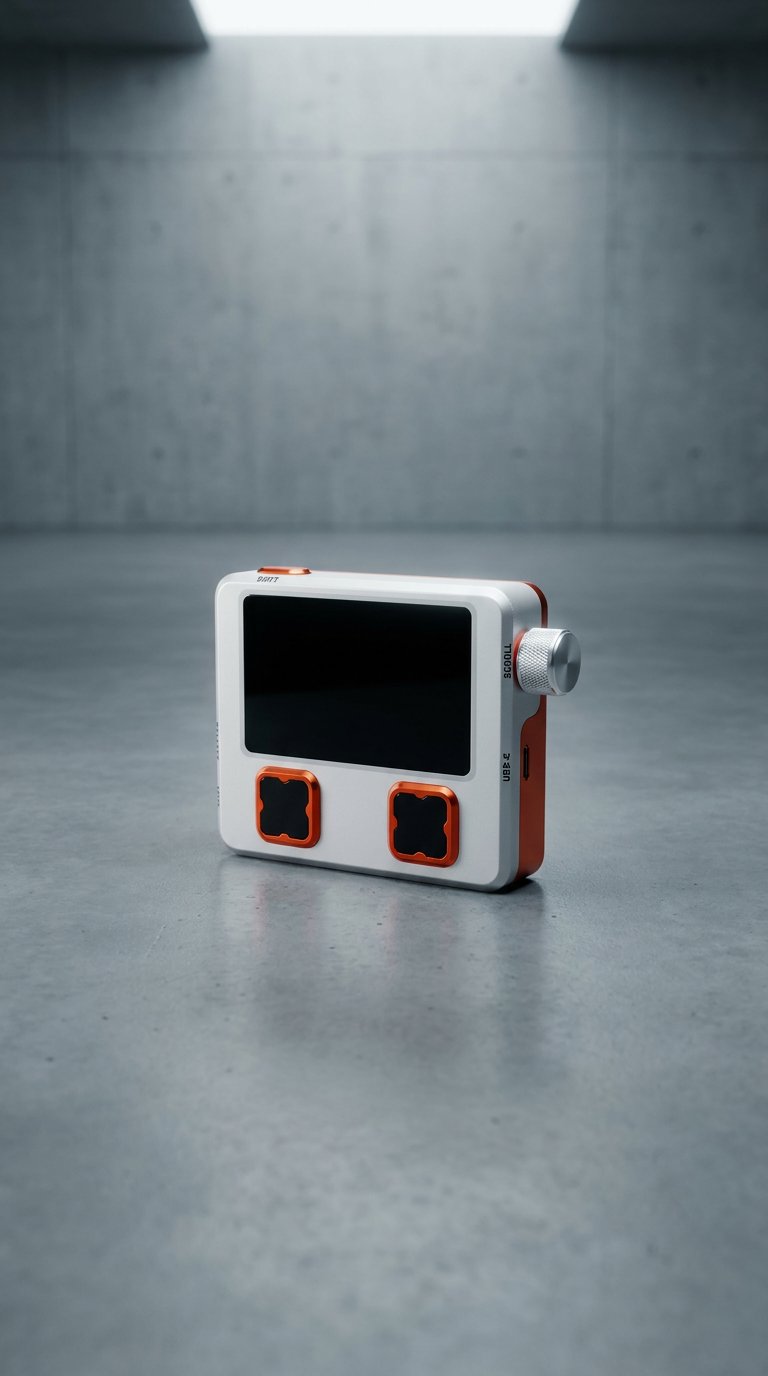 AI product shot of DEGN D-01 Money Console