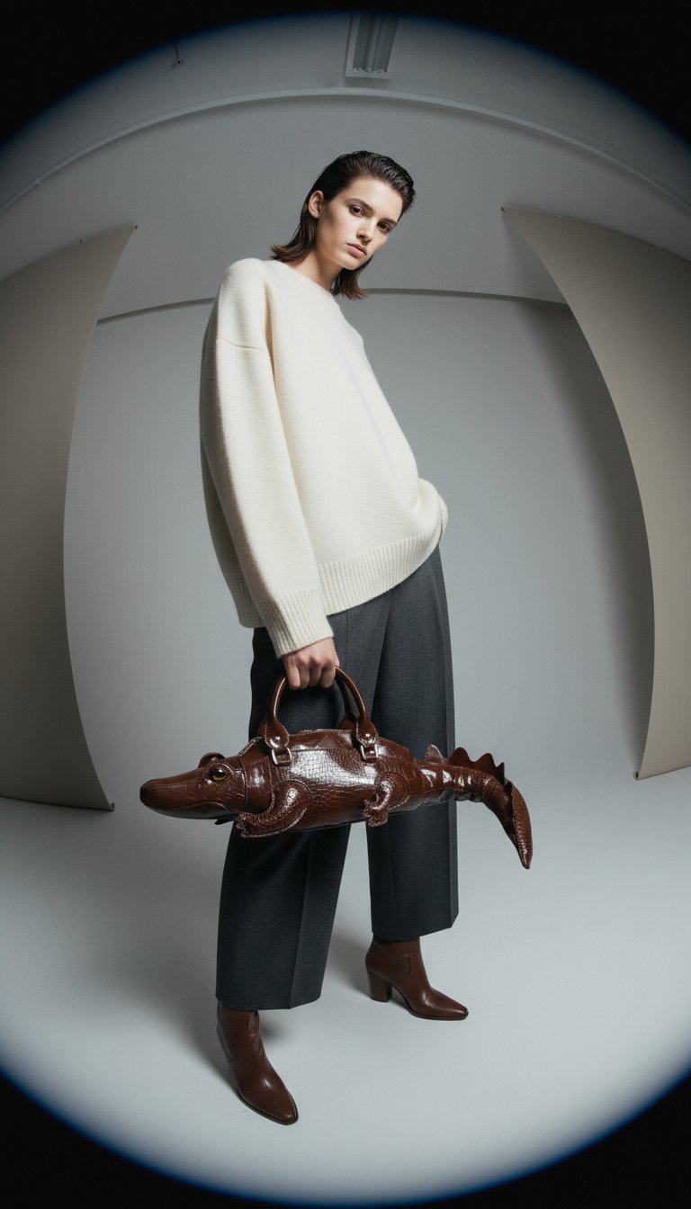 AI product shot of Gator Shoulder Bag