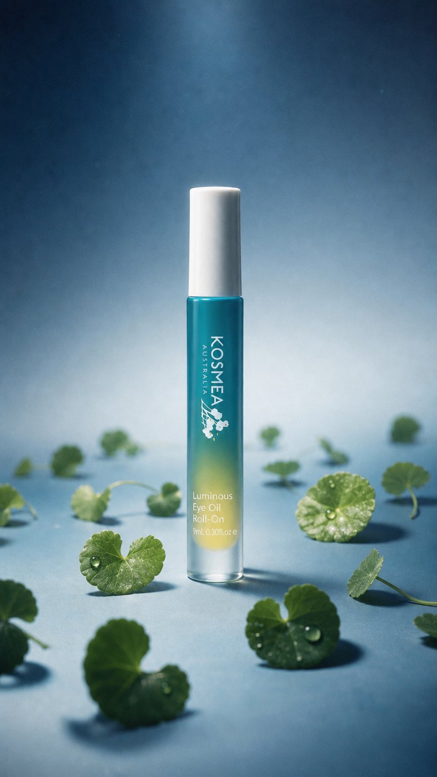 AI product shot of Luminous Eye Oil Roll-On 9mL