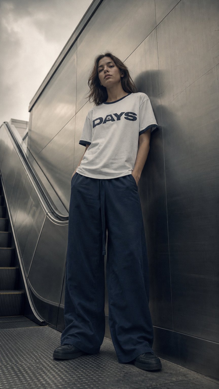 AI product shot of Tamara - Ringer Tee