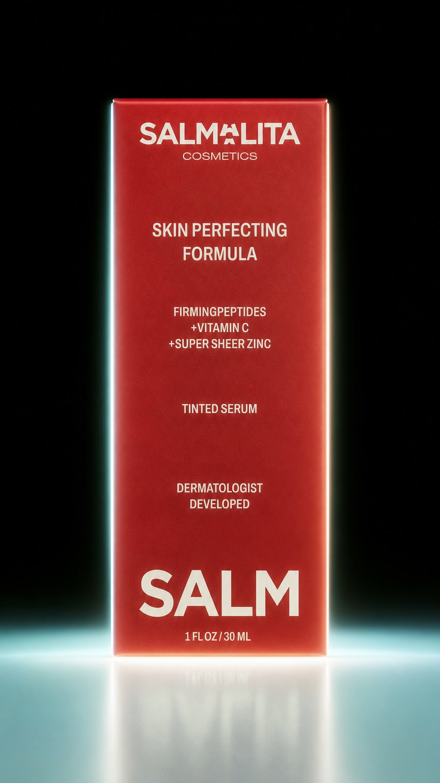 AI product shot of Skin Perfecting Formula - Tinted Serum