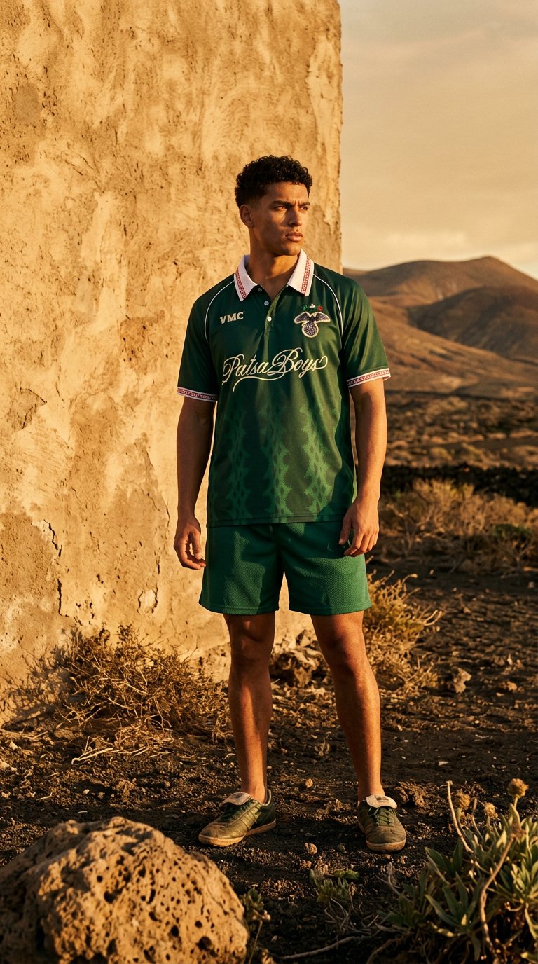 AI product shot of Sueños Jersey (Green)