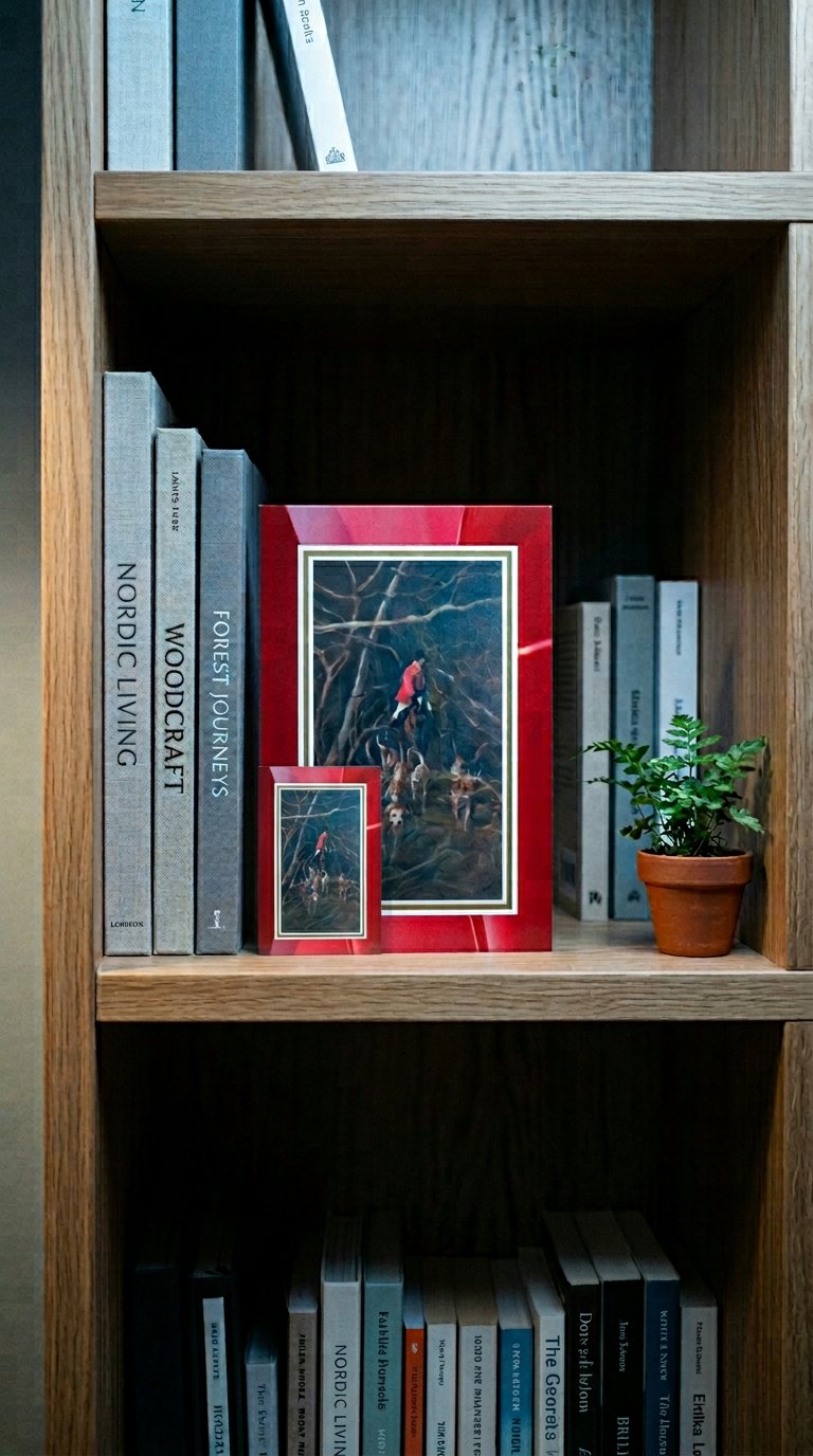 AI product shot of Hunting Card The Woods
