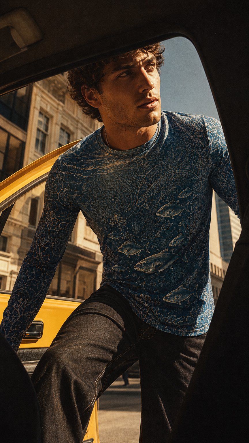 AI product shot of Bluewater Long Sleeve Shirt