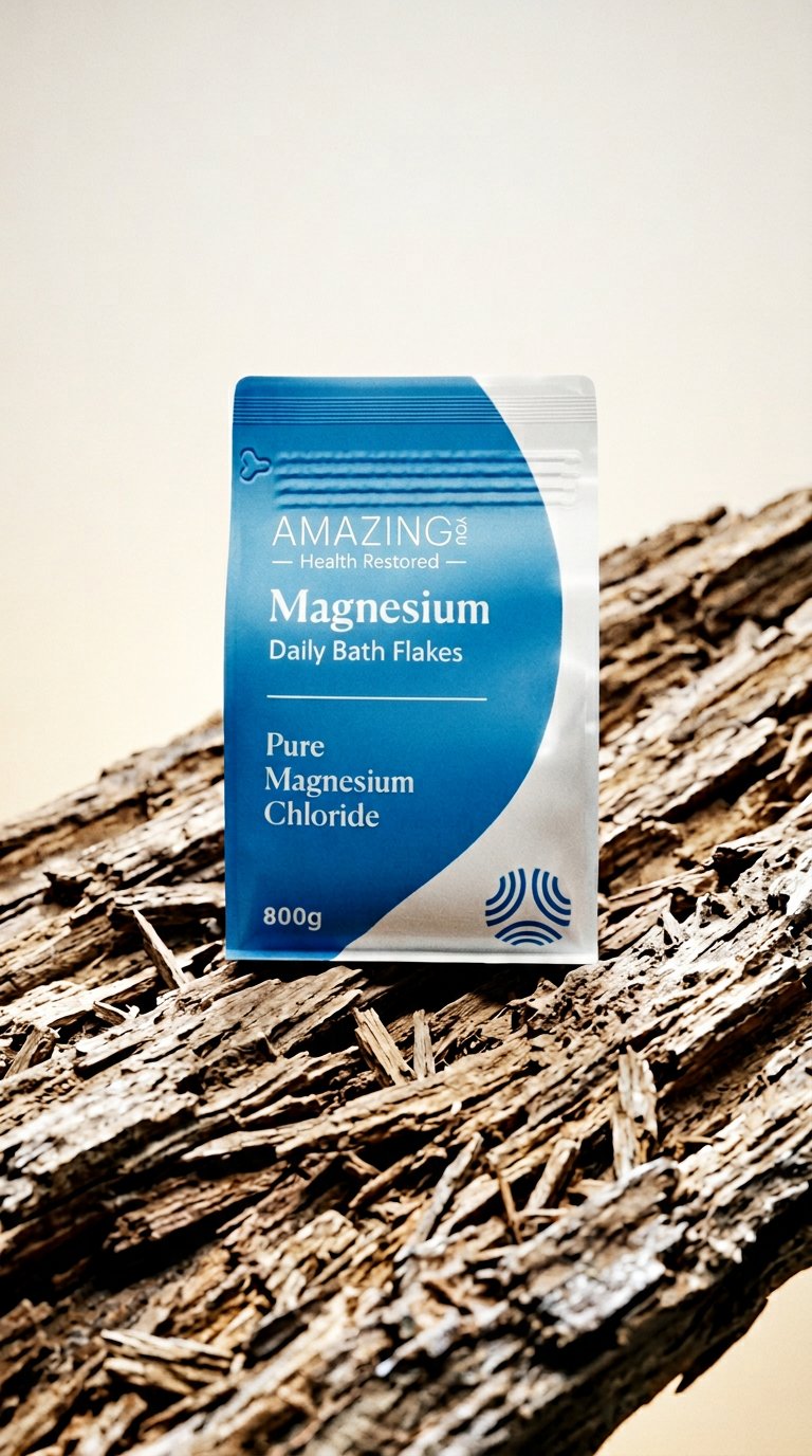 AI product shot of Daily Magnesium Flakes