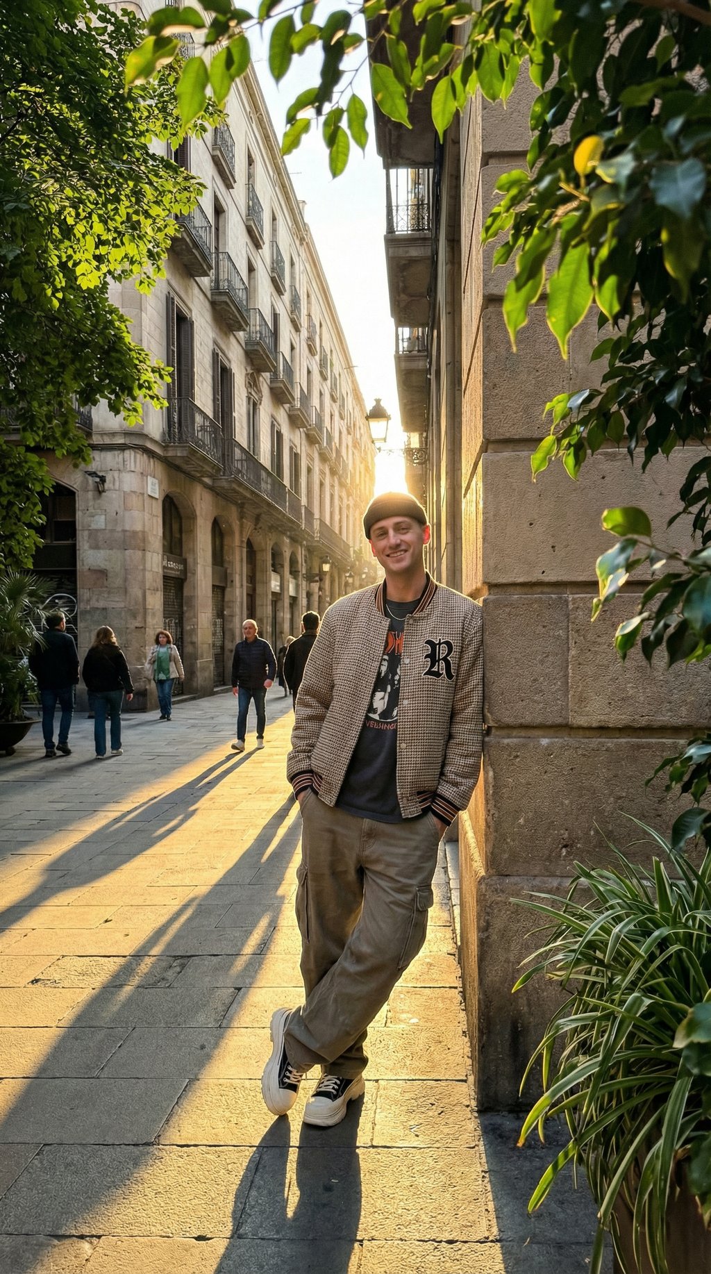 AI product shot of Men Fashion