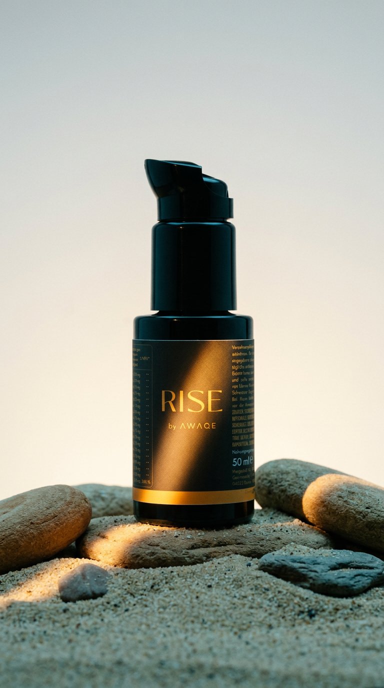 AI product shot of RISE