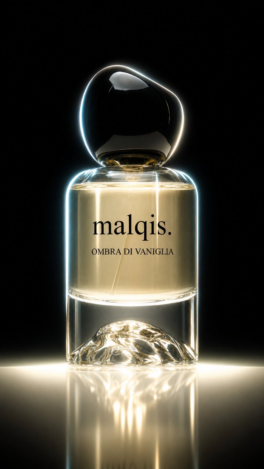 AI product shot of Ombra di Vaniglia