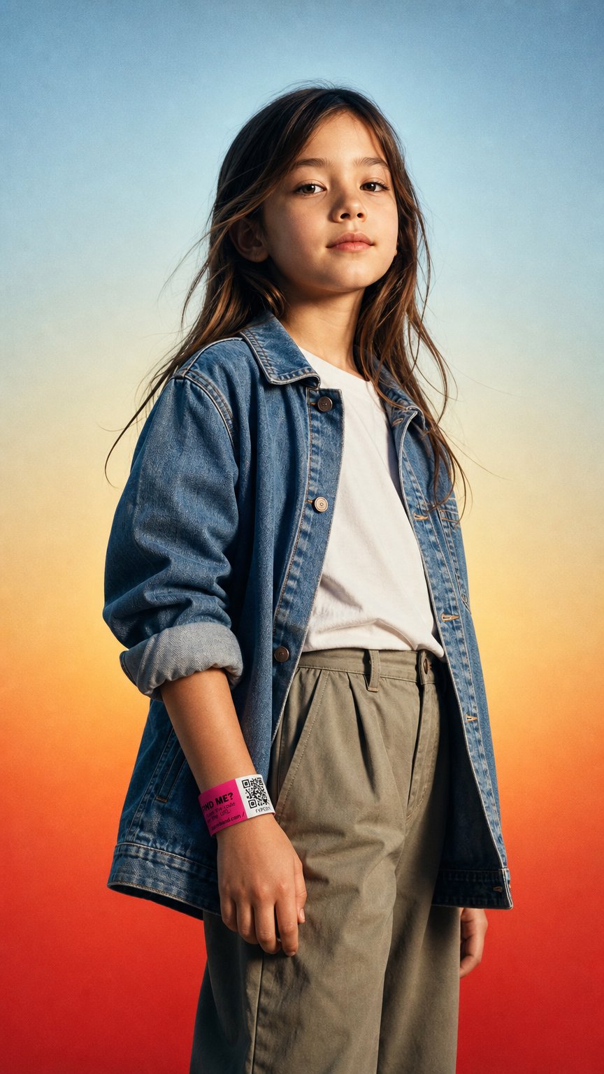 AI product shot of Aarmband Child Safety Wristbands - 10 Pack