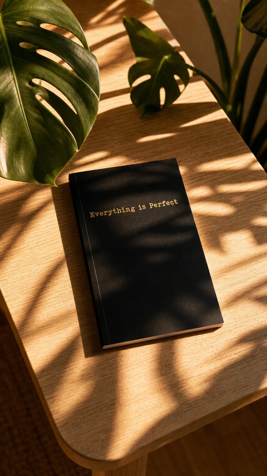 AI product shot of Everything is Perfect