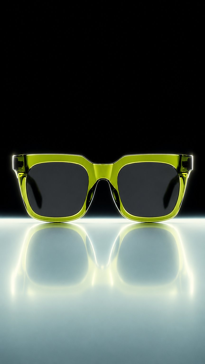 AI product shot of FINO - Bottle Green