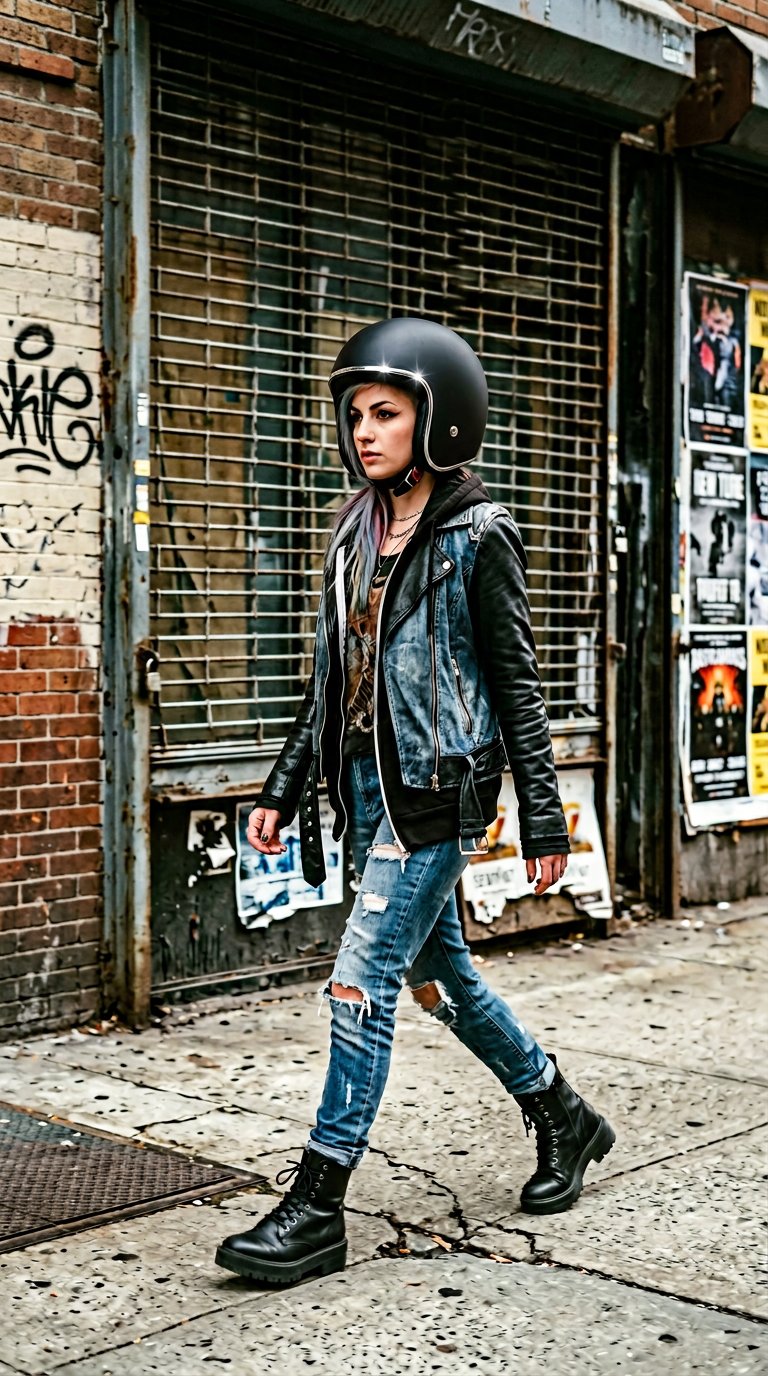 AI product shot of PRE-ORDER Lowest Legal Profile Motorcycle Helmet
