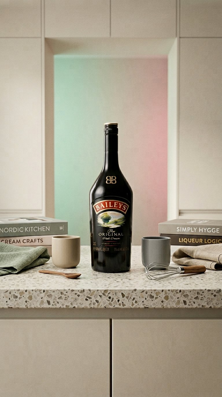 AI product shot of BAILEYS IRISH CREAM LIQUEUR 1 L
