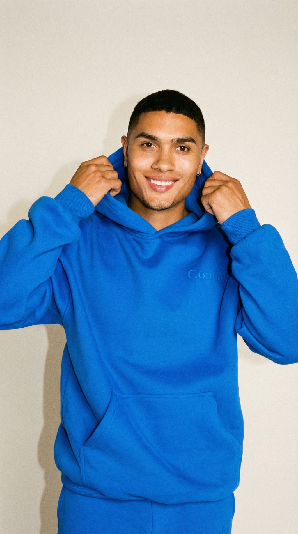 AI product shot of Minimalist Hoodie